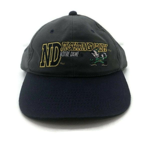 Vintage Notre Dame University Fighting Irish Hat - Picture 2 of 10